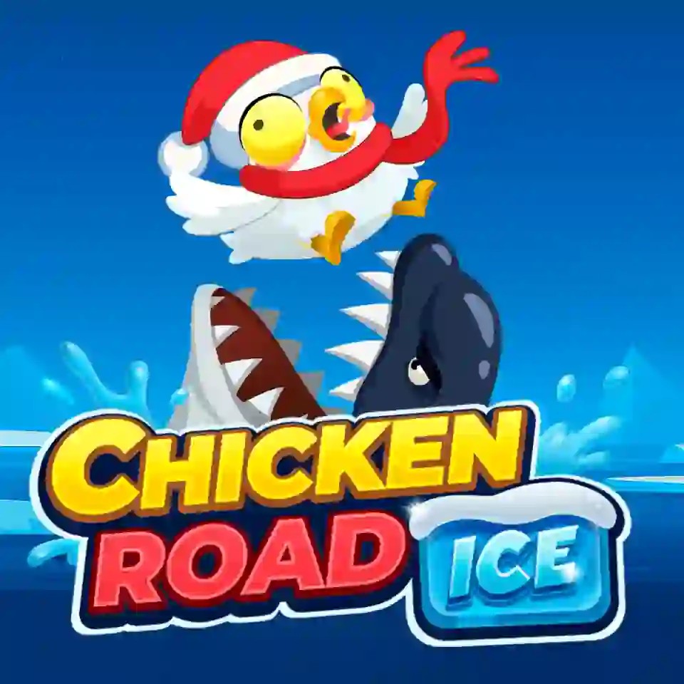 Chicken Road Ice online game logo by InOut on bizzokaszino.net
