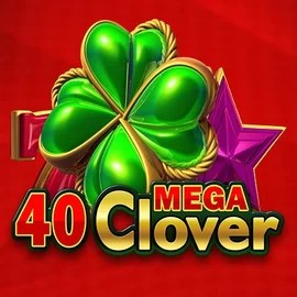 40 Mega Clover game by Amusnet Interactive – logo hosted on Bizzo Casino