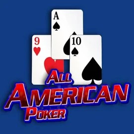 All American Poker casino game by RTG (Reel Time Gaming) – featured logo at Bizzo Casino