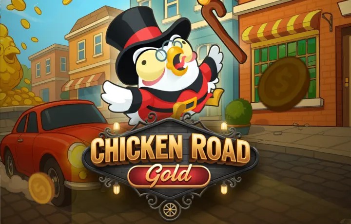 Chicken Road Gold logo – Slots by InOut at Bizzo Casino