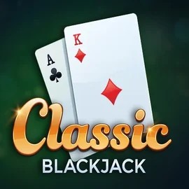 Classic Blackjack slot icon by Red Tiger Gaming, available at Bizzo Casino