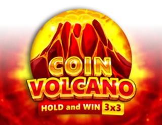 Coin Volcano slot logo by 3 Oaks Gaming at Bizzo Casino