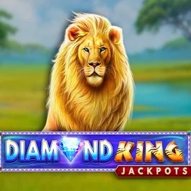 Diamond King Jackpots casino game by SpinPlay Games – featured logo at Bizzo Casino
