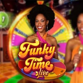 Funky Time logo – Live Casino by Evolution at Bizzo Casino