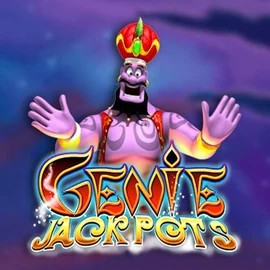 Genie Jackpots game by Blueprint Gaming – logo hosted on Bizzo Casino