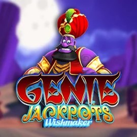 Genie Jackpots Wishmaker by Blueprint Gaming, showcased at bizzokaszino.net – game logo