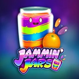 Jammin Jars by Push Gaming, showcased at bizzokaszino.net – game logo