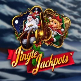 Jingle Jackpots logo – Jackpots by Dragon Gaming at Bizzo Casino