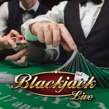 Live Blackjack slot icon by Evolution, available at Bizzo Casino