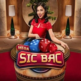 Mega Sic Bac logo by Pragmatic Play at Bizzo Casino