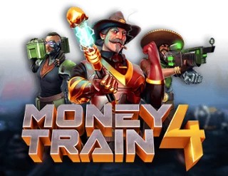 Money Train 4 logo by Relax Gaming Bizzo Casino