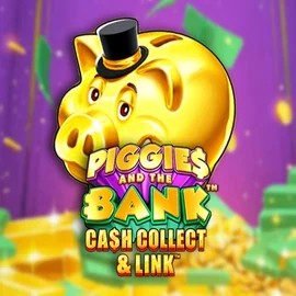 Piggies And The Bank Cash Collect &amp; Link logo by Origins Bizzo Casino