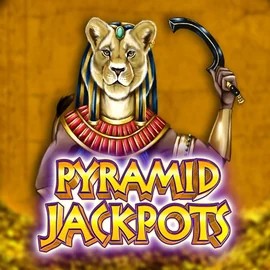 Pyramid Jackpots online game logo by King Show Games on bizzokaszino.net