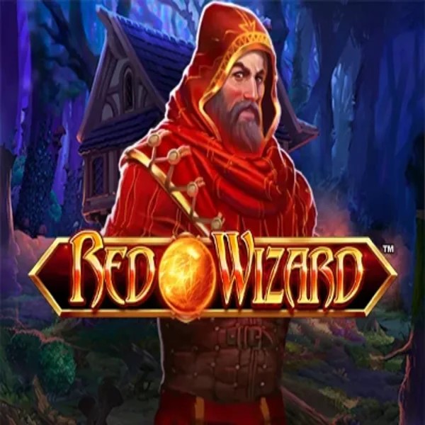 Red Wizard slot logo by Rarestone Gaming at Bizzo Casino