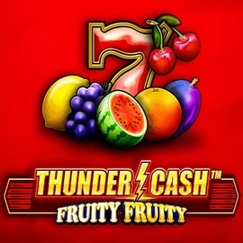 Thunder Cash Fruity Fruity slot visual from Novomatic available on bizzokaszino.net