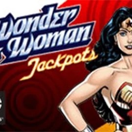 Wonder Woman Jackpots game by Amaya – logo hosted on Bizzo Casino