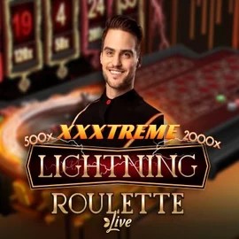 XXXtreme Lightning Roulette slot visual from Evolution available on bizzokaszino.net